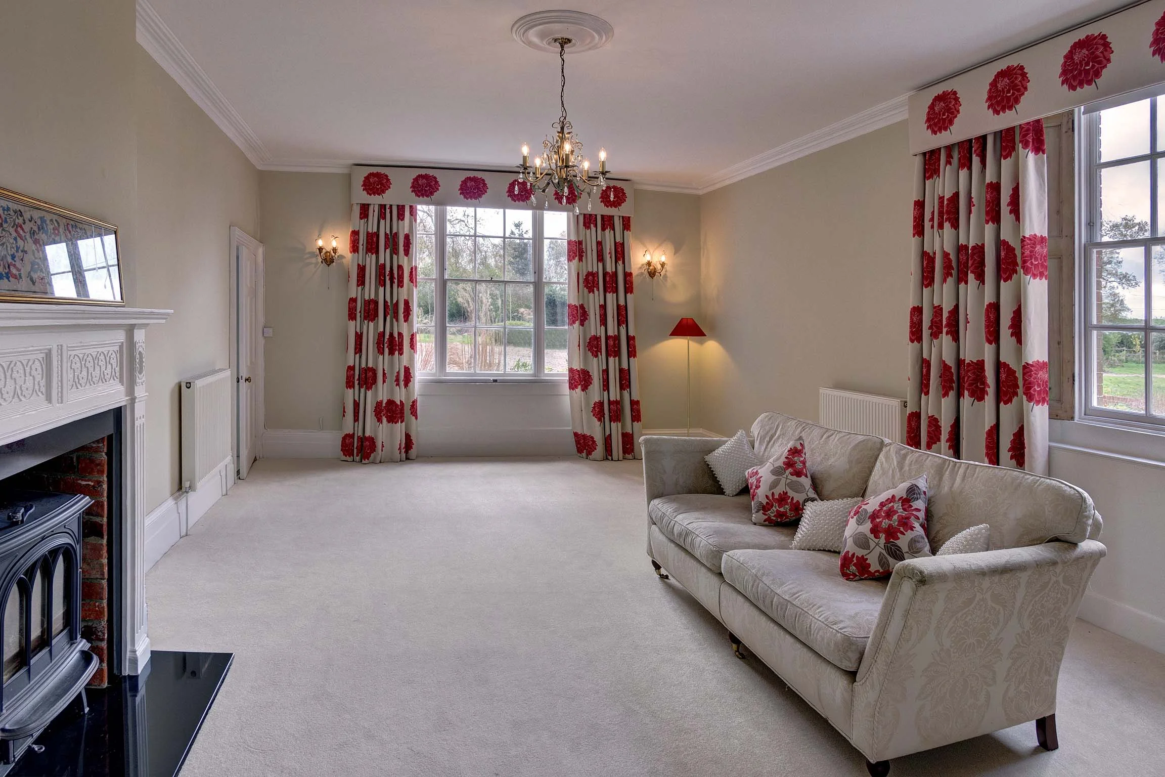 Lingwood Hall sitting room